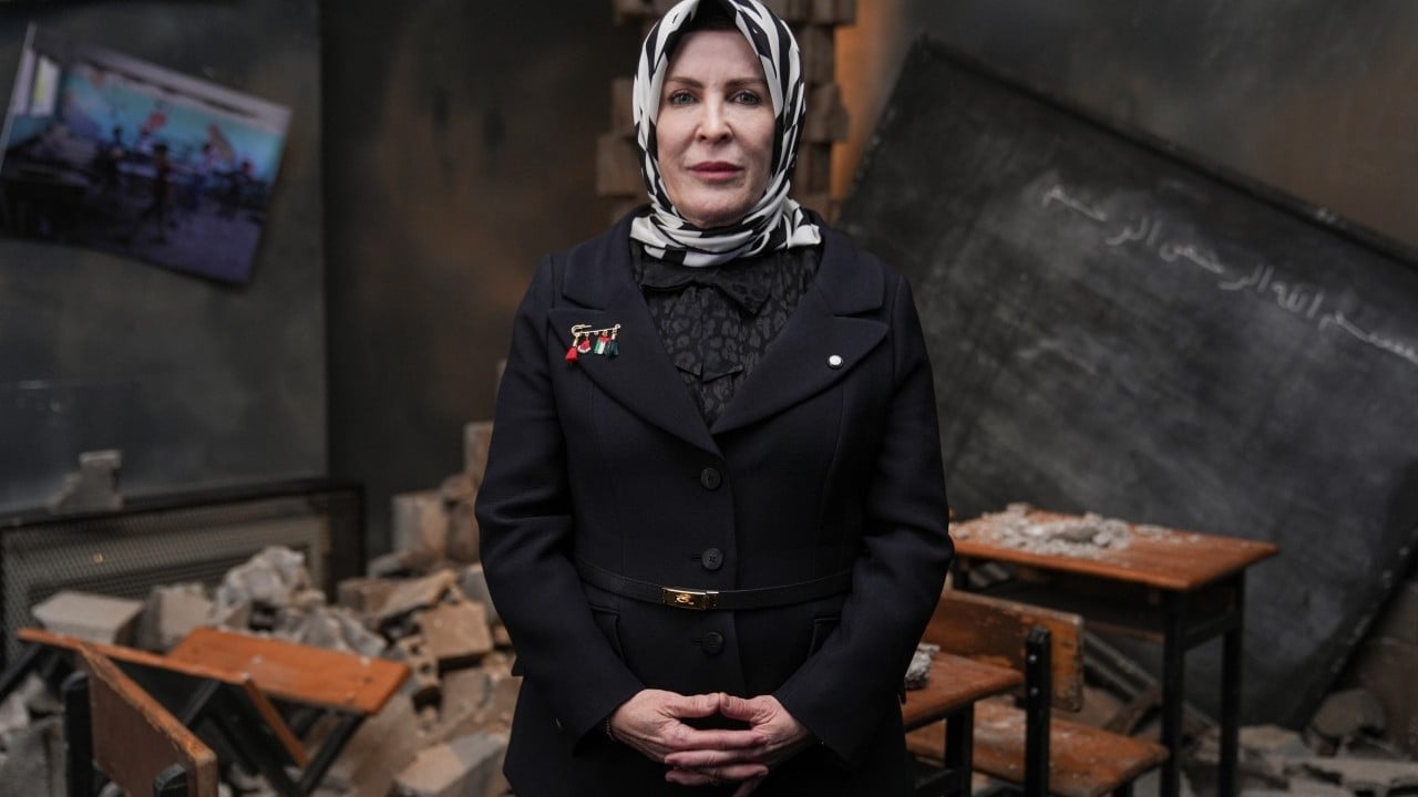 Foto - Emine Erdoğan, 'Kalanlar' Filistin Sergisi'nin açılışında konuştu: Gazze'ye inanıyorlar, biz de inanıyoruz