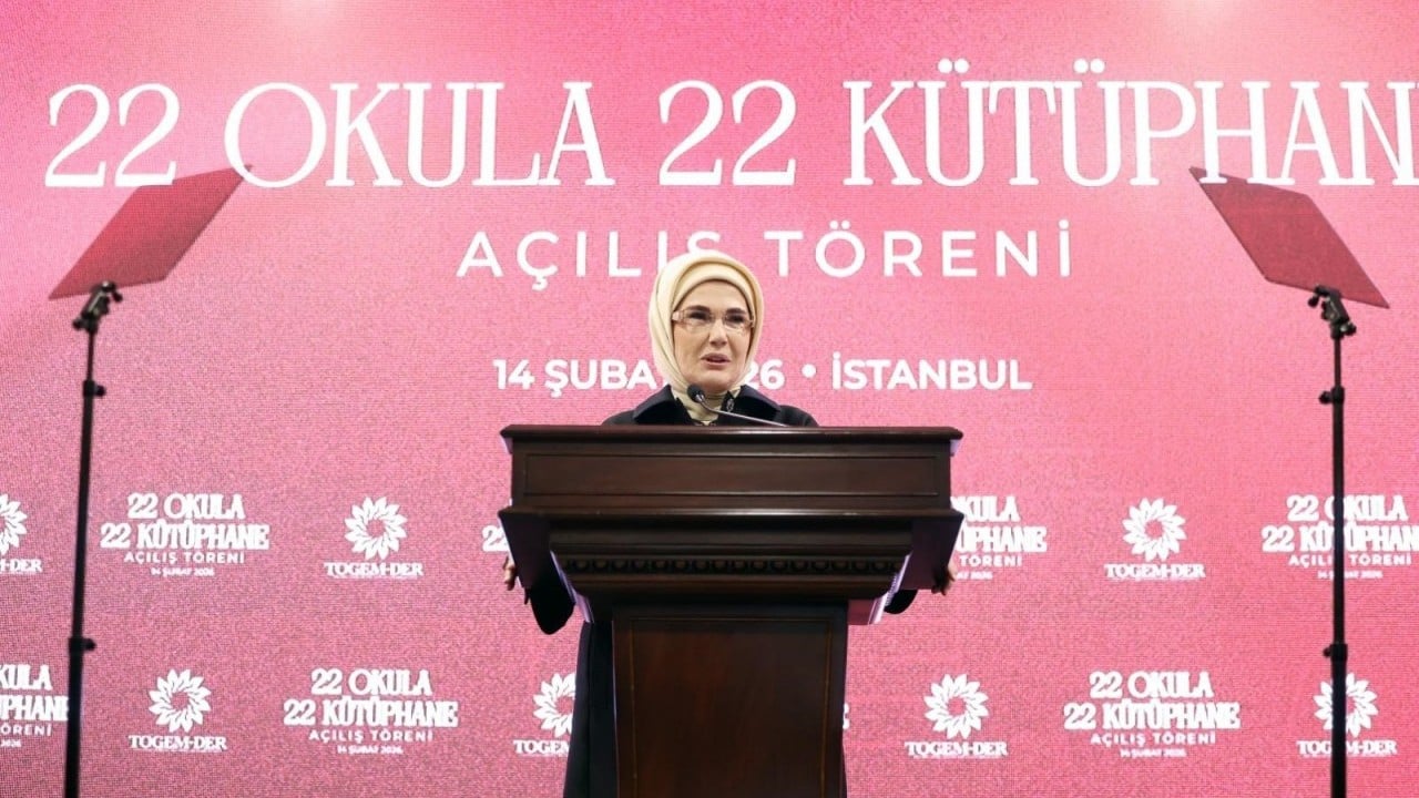 Foto - Emine Erdoğan TOGEM-DER etkinliğinde konuştu: Kütüphane okulların kalbidir, ruhudur, can damarıdır