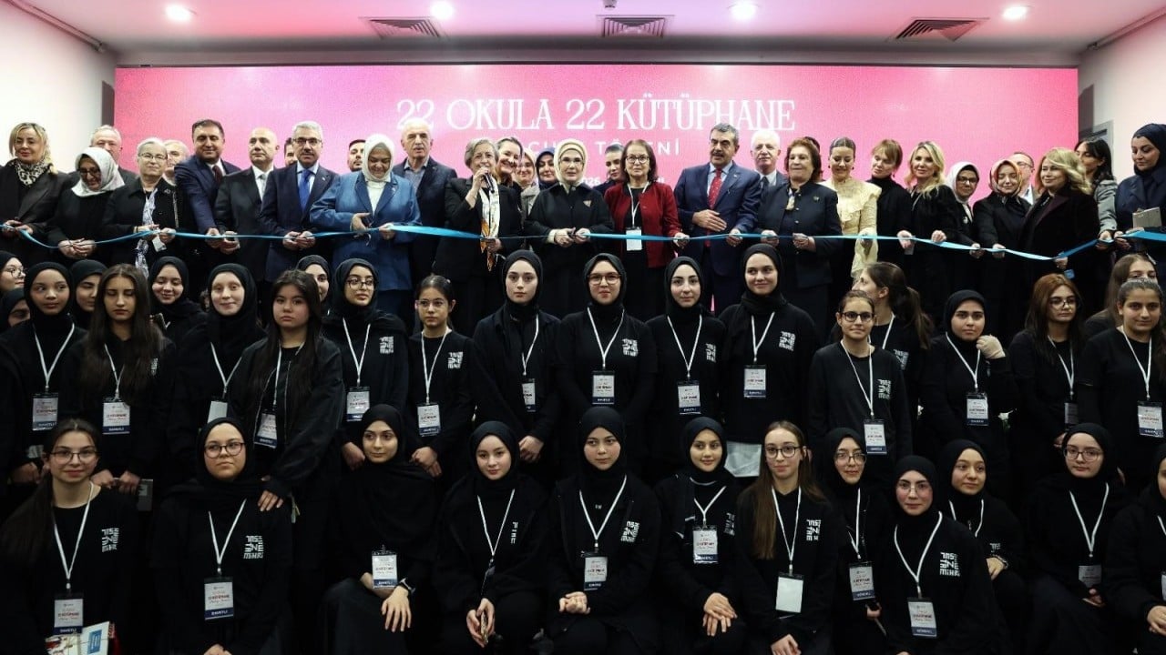 Foto - Emine Erdoğan TOGEM-DER etkinliğinde konuştu: Kütüphane okulların kalbidir, ruhudur, can damarıdır