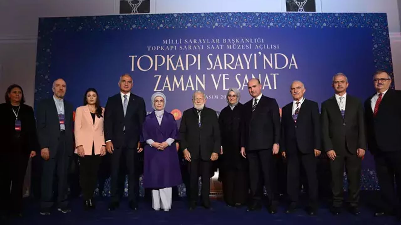 Foto - Emine Erdoğan, Topkapı Sarayı Saat Müzesi'nin açılışına katıldı
