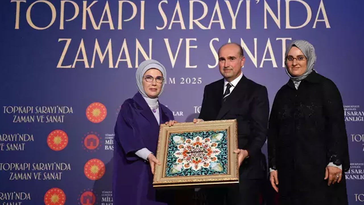 Foto - Emine Erdoğan, Topkapı Sarayı Saat Müzesi'nin açılışına katıldı
