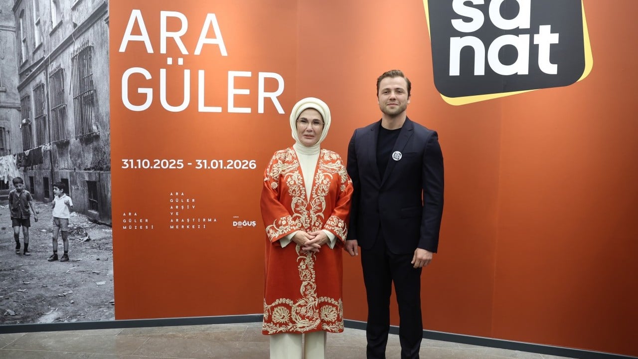 Foto - Emine Erdoğan, VakıfBank Sanat Galerisi'nin açılışına katıldı: VakıfBank'a teşekkür etti... 