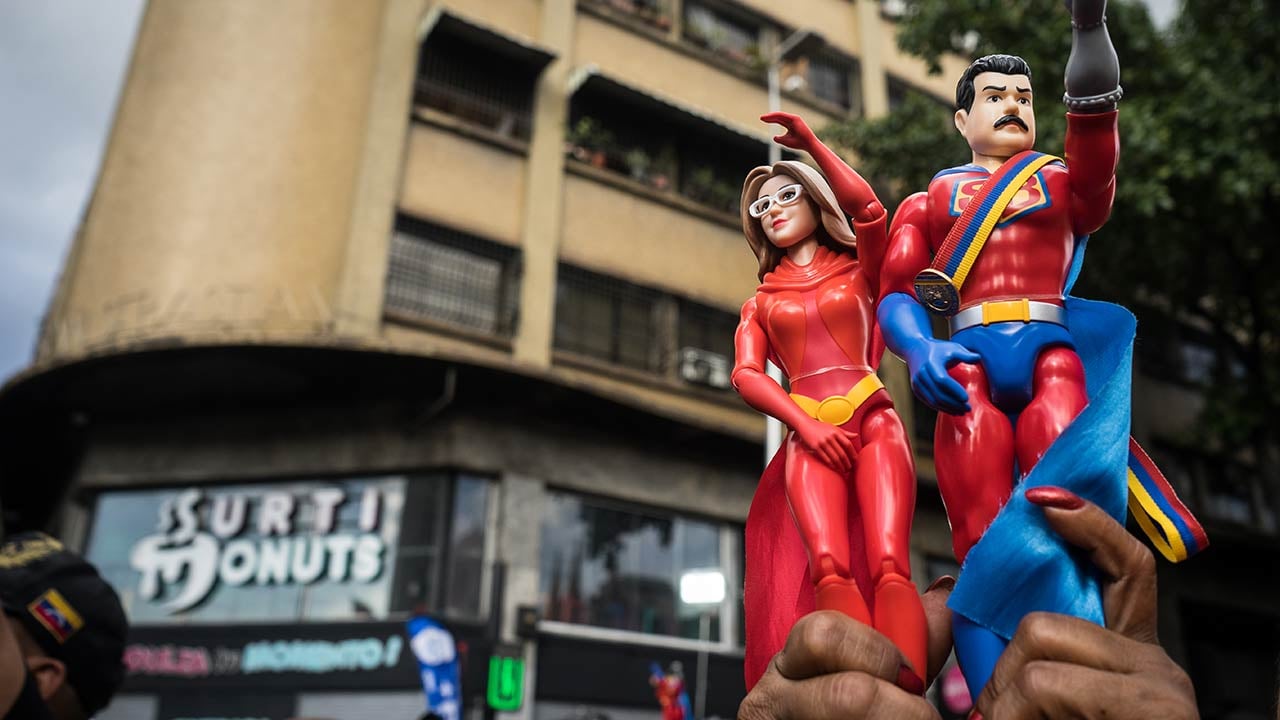 Foto - Emperyalist uşaklarının bahanelerine kulak asmayın… Venezuela’da halk Maduro için sokaklara indi