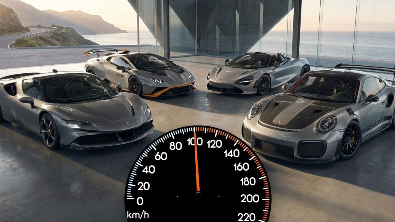 En hızlı 10 otomobil belli oldu! Zirvede ne Pagani ne de Bugatti var