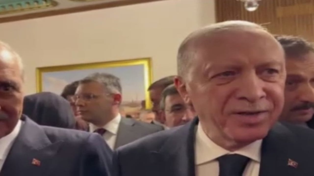 Foto - Erdoğan, DEM Partilileri görür görmez bu soruyu sordu, herkes kahkahaya boğuldu