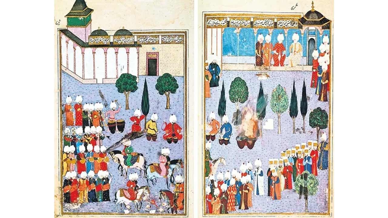 Foto - Erdoğan NATO liderlerini neden Mehter Marşı ile karşıladı? Erhan Afyoncu gözden kaçan detayları açıkladı!