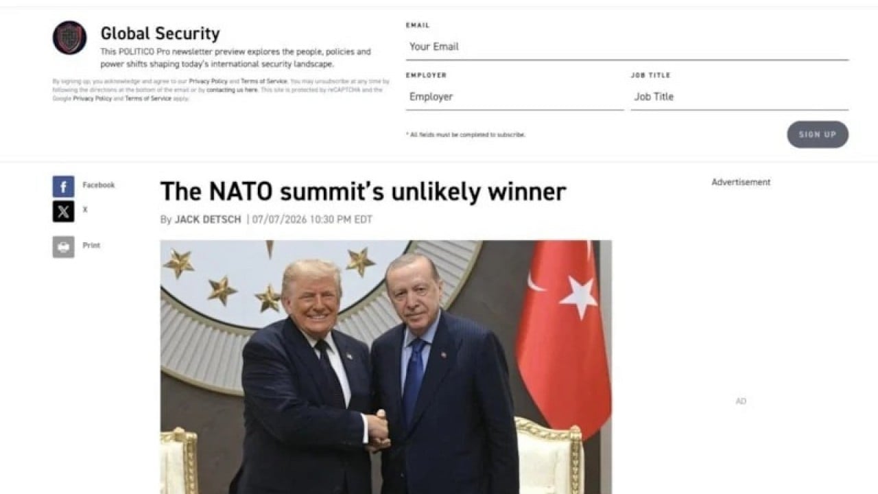 Foto - Erdoğan-Trump zirvesi dış basına damga vurdu: İki ülkede korku manşetleri