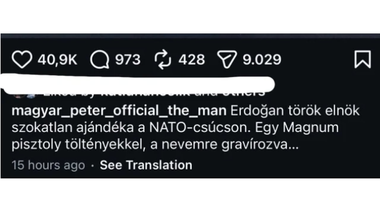 Foto - Erdoğan’ın tabancası tabloya girdi! Macar Başbakan’dan bir olay paylaşım daha
