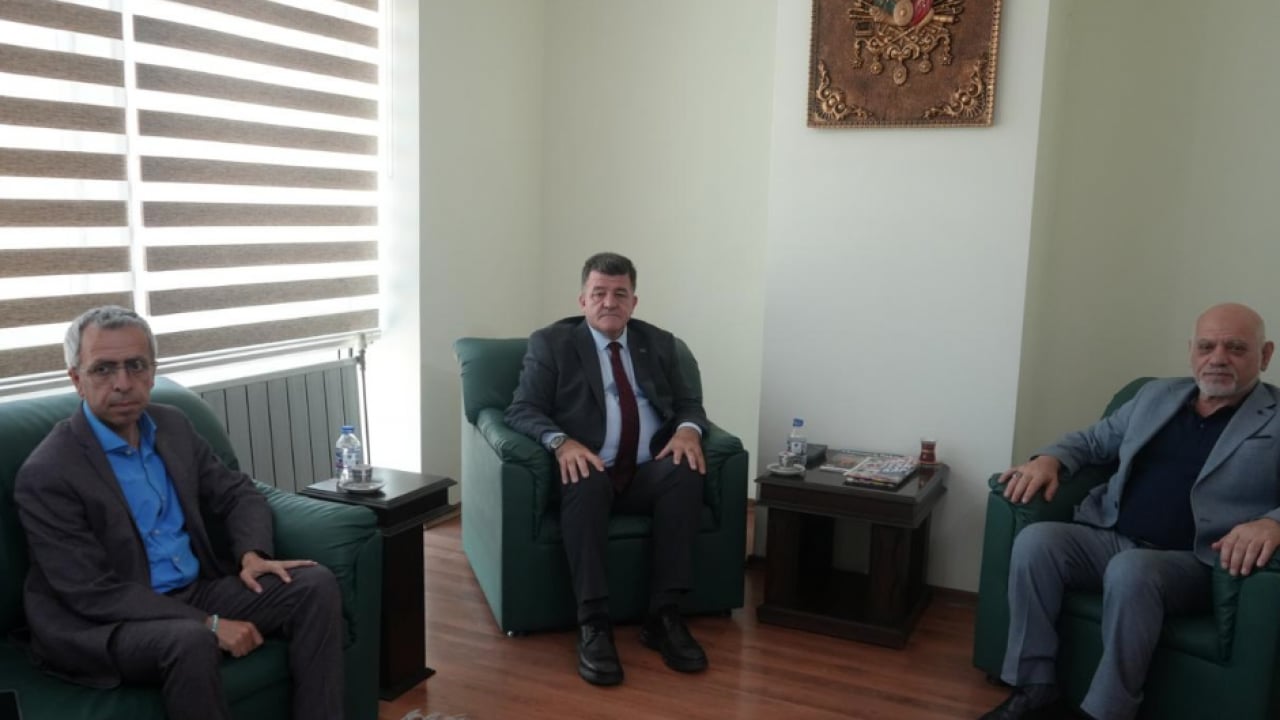 Foto - Erzincanspor’dan Akit Medya'ya ziyaret: Önemli projeler geliyor...