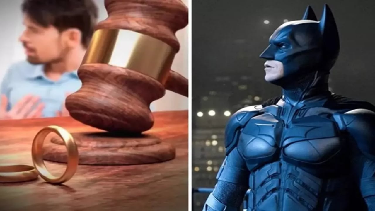 Eşine sadece bir ay dayanabildi! Batman kostümlü koca yüzünden mahkemeye koştu