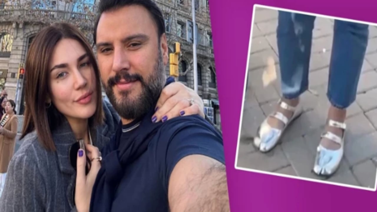 Eşinin toynağa benzeyen ayakkabılarının fiyatı Alişan’ı çıldırttı! Tepkisi fena
