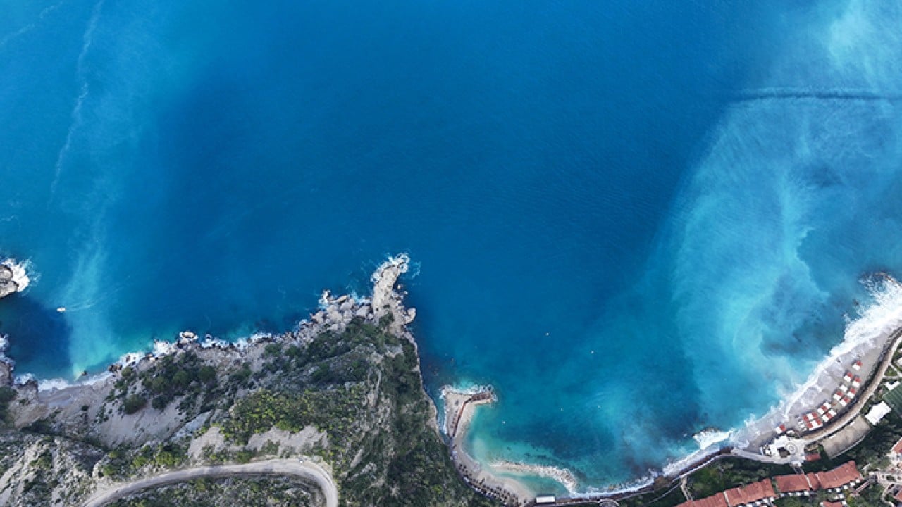 Foto - Eşsiz manzara havadan görüntülendi Turkuaz geri döndü