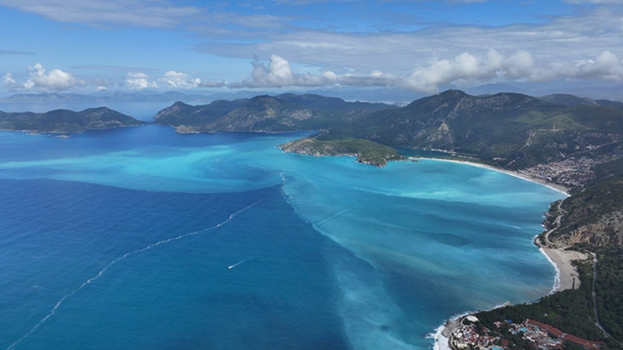 Foto - Eşsiz manzara havadan görüntülendi Turkuaz geri döndü