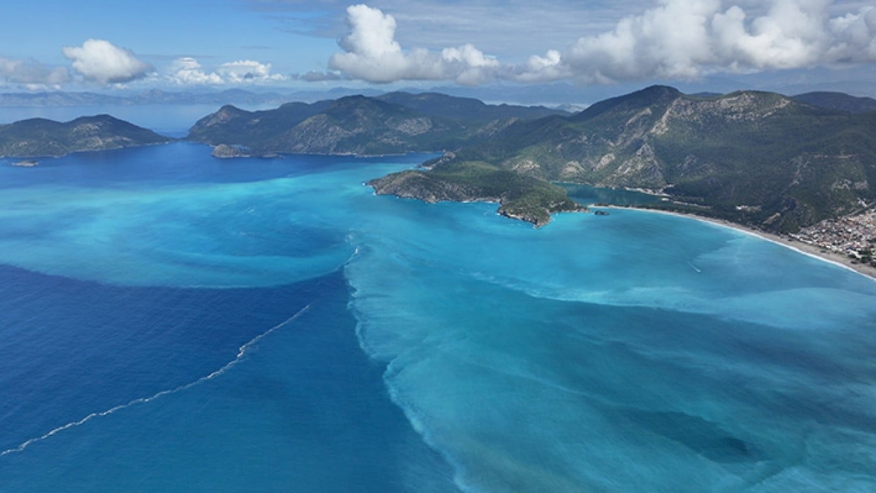 Foto - Eşsiz manzara havadan görüntülendi Turkuaz geri döndü