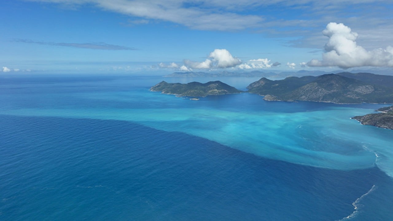 Eşsiz manzara havadan görüntülendi Turkuaz geri döndü
