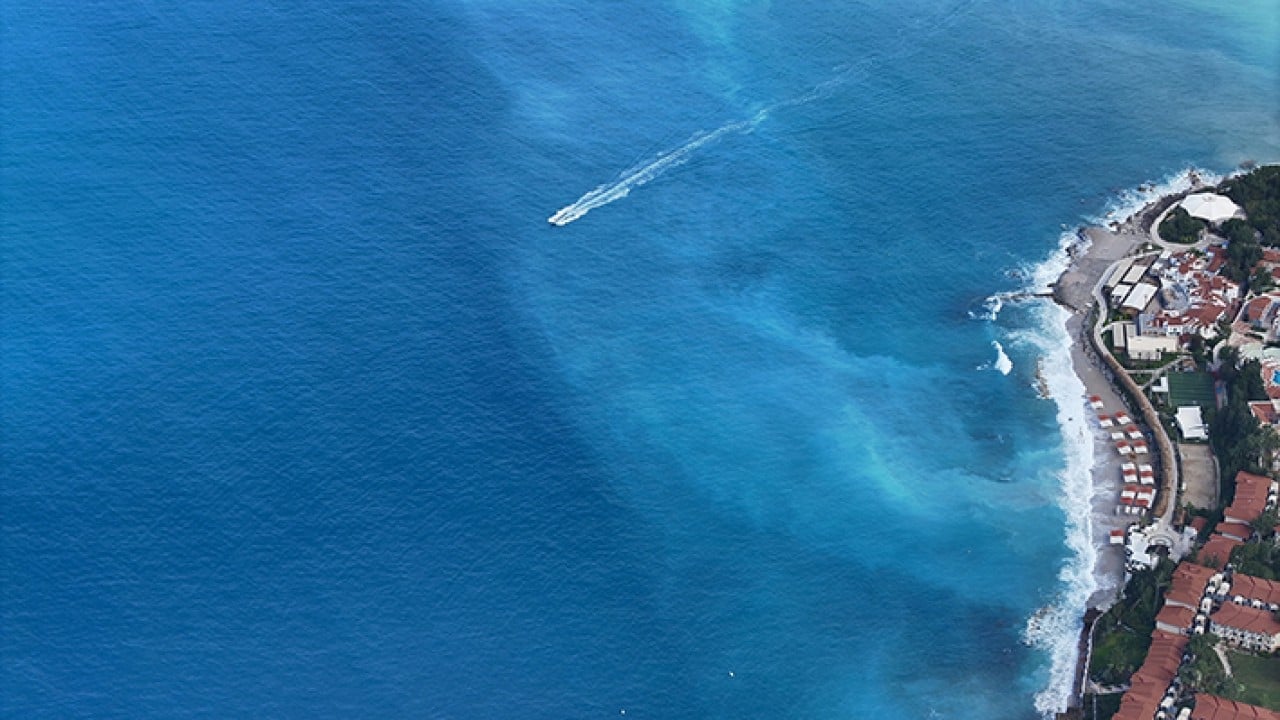 Foto - Eşsiz manzara havadan görüntülendi Turkuaz geri döndü