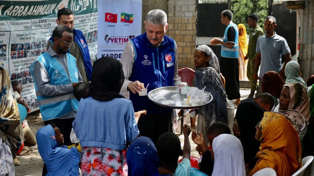 Foto - Etiyopyalı çocukların yüzü güldü