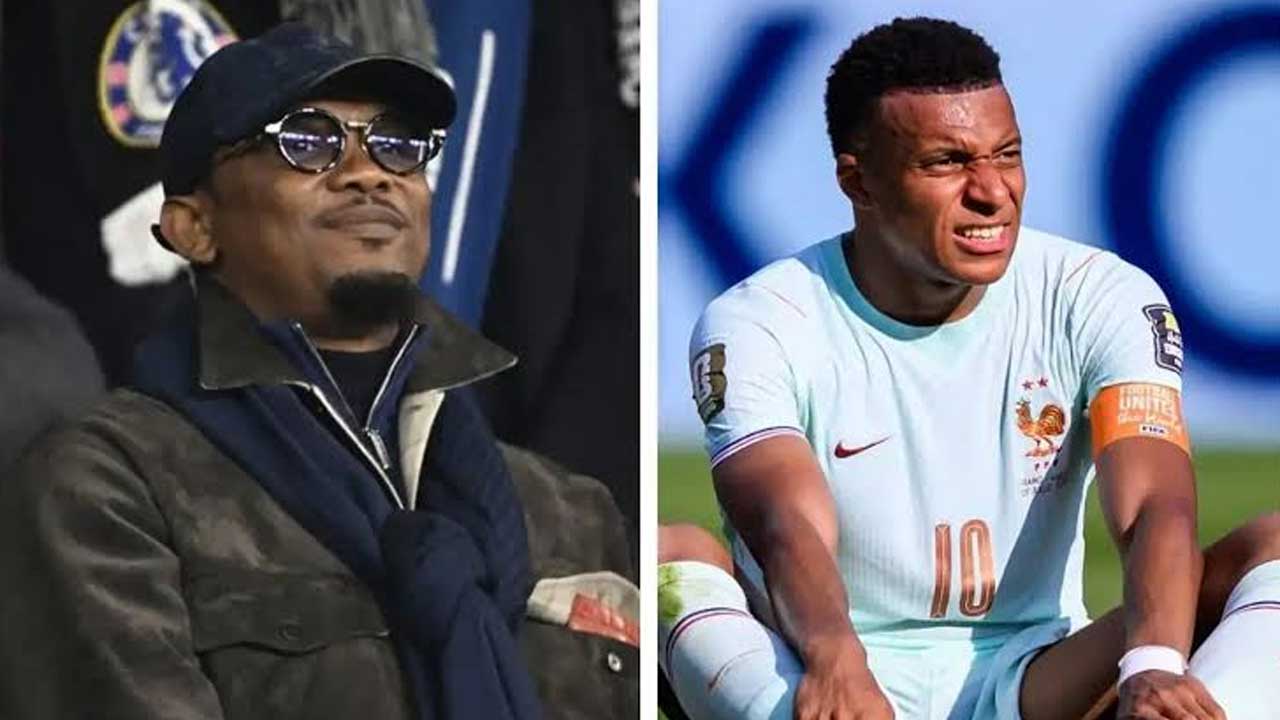 Foto - Eto'o, Mbappe'ye sahiplendi