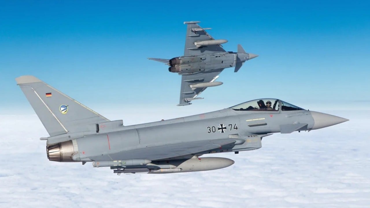 Foto - Eurofighter ile F-35 savaş uçağı birbirine girdi: İşte sonuç