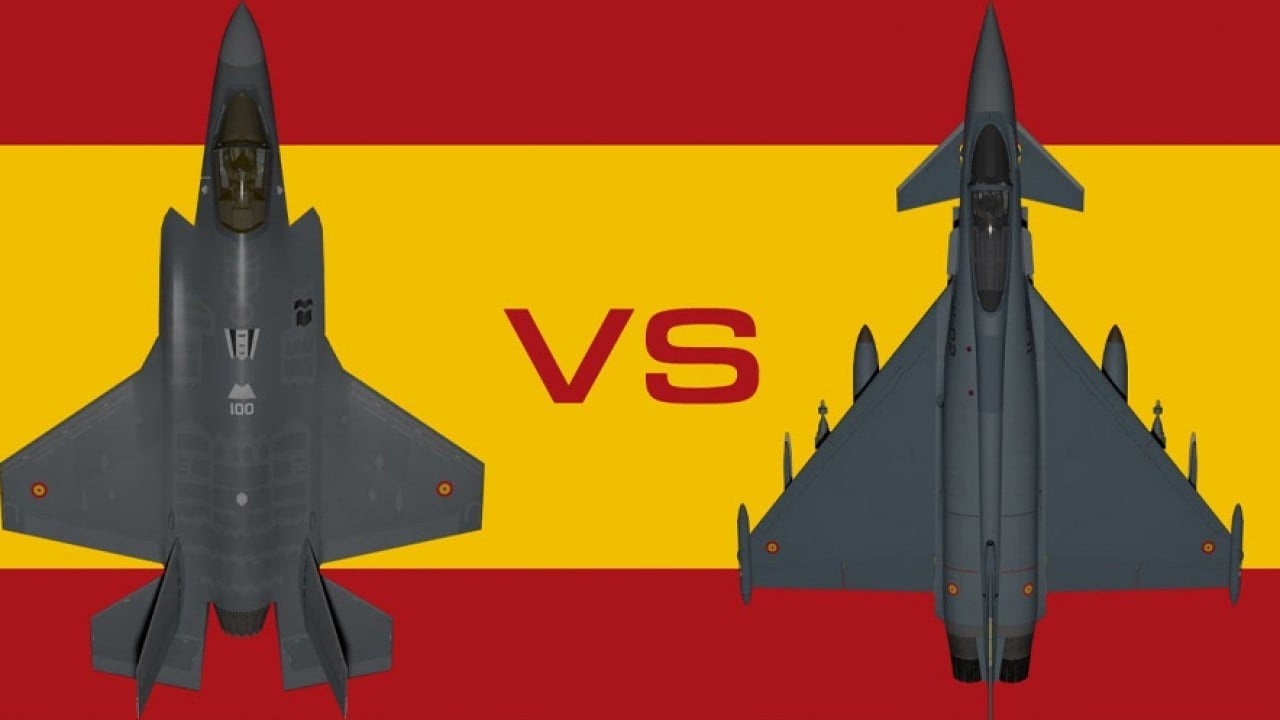 Foto - Eurofighter ile F-35 savaş uçağı birbirine girdi: İşte sonuç