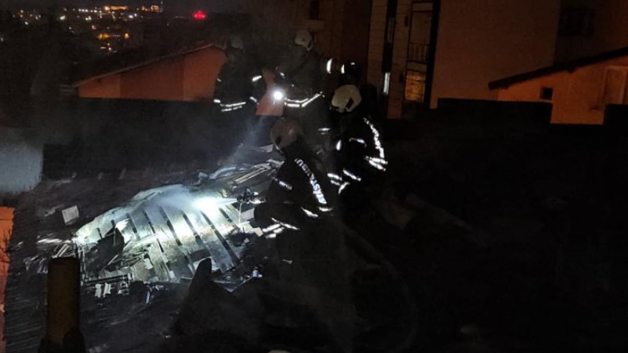 Foto - Eyüpsultan’da korkunç yangın! 1 ölü 1 yaralı