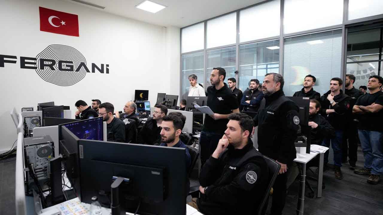 Foto - Fergani'nin beşinci uydusu uzayda!