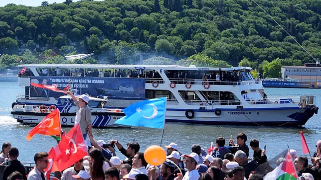 Foto - Fetih ruhu yeniden dirildi! İstanbul 573 yıl sonra yine tek yürek