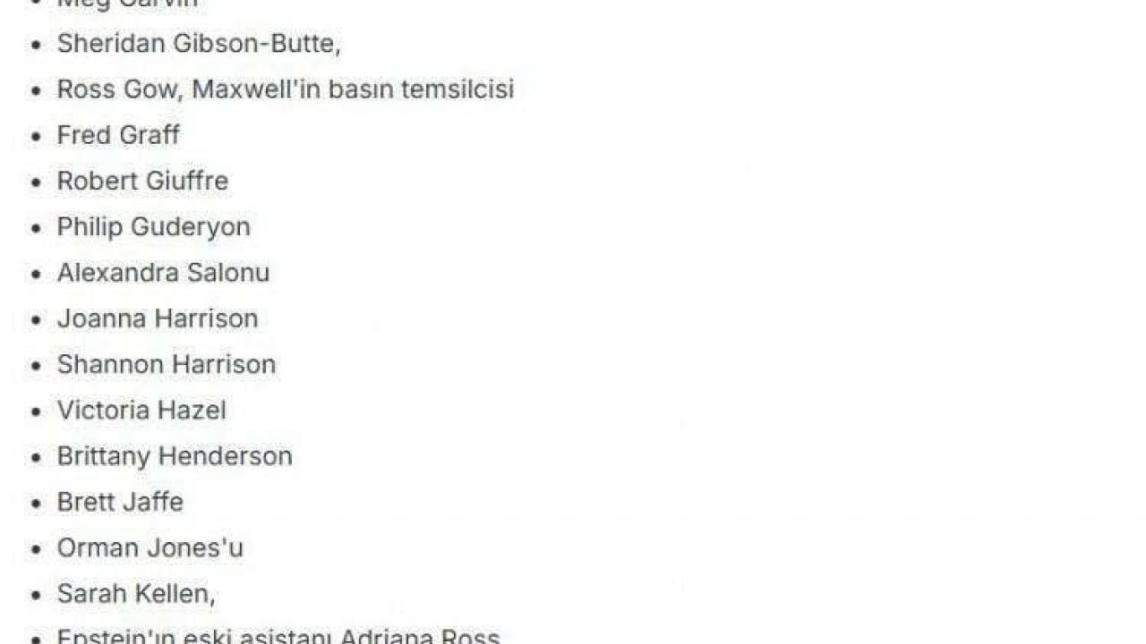 Foto - Fetö’nün Epstein ilişkisi şoke etti! Skandal listedeki isimler yeniden gündemde!