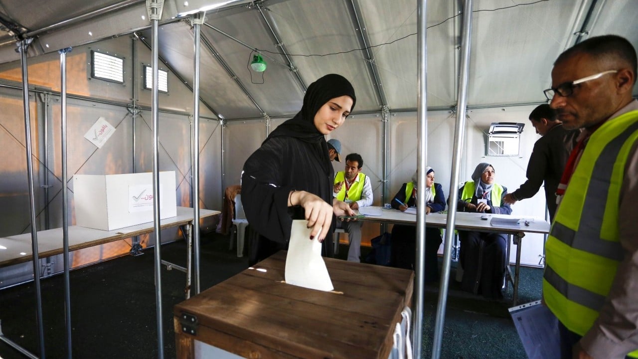 Foto - Filistin'de halk sandık başında