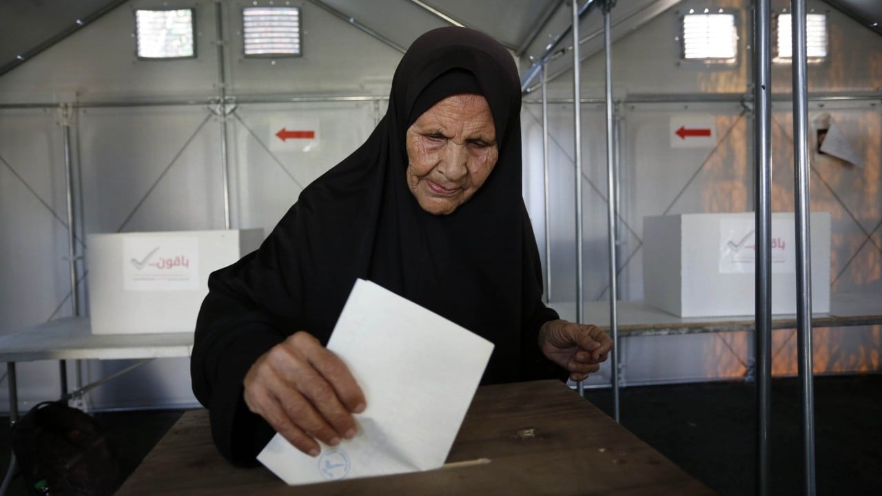 Foto - Filistin'de halk sandık başında