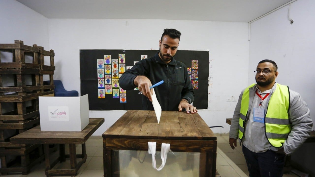Foto - Filistin'de halk sandık başında