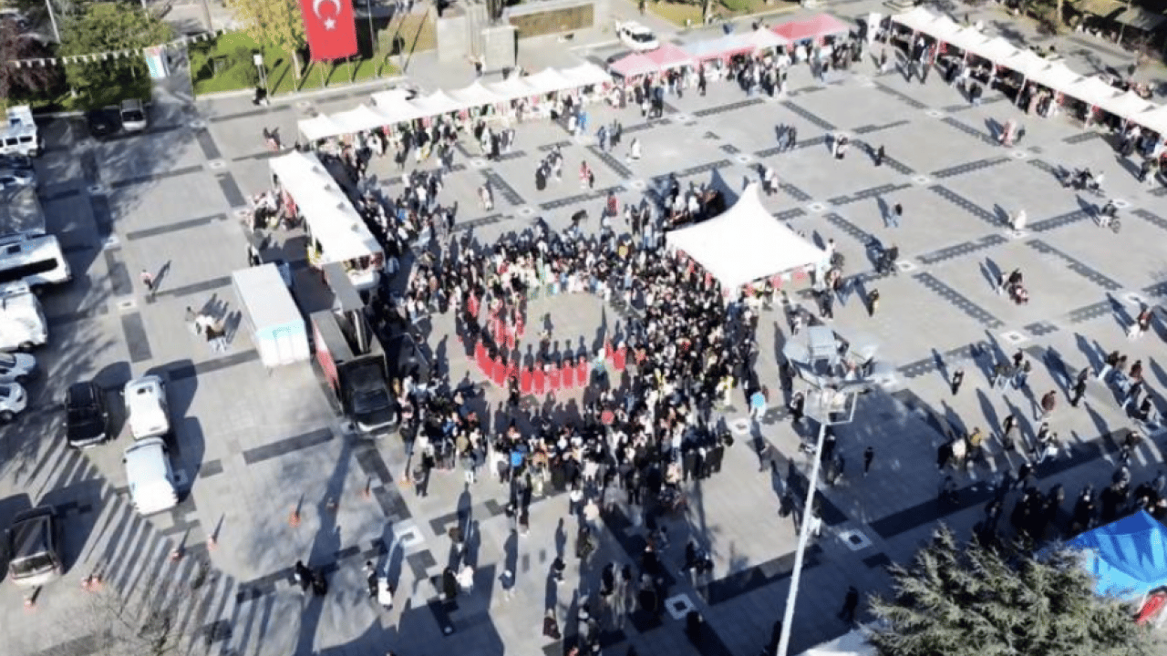 Foto - Filistin’e destek etkinliğine yoğun ilgi 
