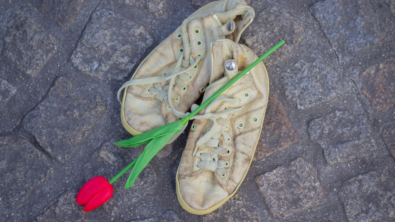 Foto - Filistinli çocuklar ve gazeteciler anıldı! Amsterdam’da Gazze için sessiz çığlık