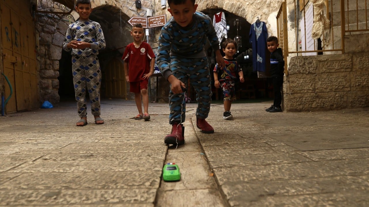 Foto - Filistinliler her yere Türk bayrakları astı! ‘Türkiye’ye teşekkür ediyoruz’