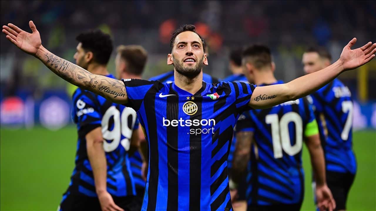 Foto - Finale yükseldiler! Hakan Çalhanoğlu, Inter’i kurtardı