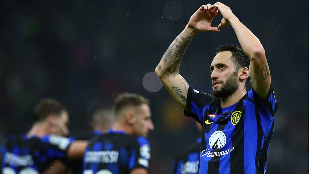 Foto - Finale yükseldiler! Hakan Çalhanoğlu, Inter’i kurtardı