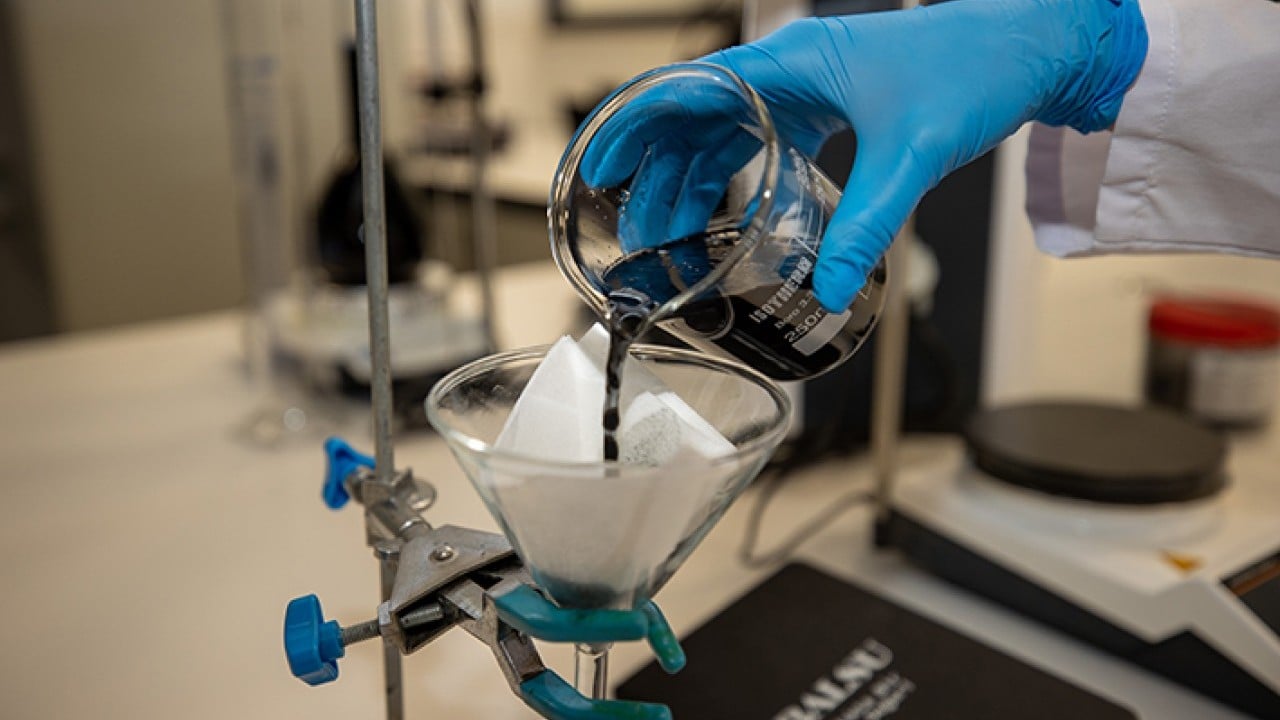 Foto - Fındık kabuğundan aktif karbon