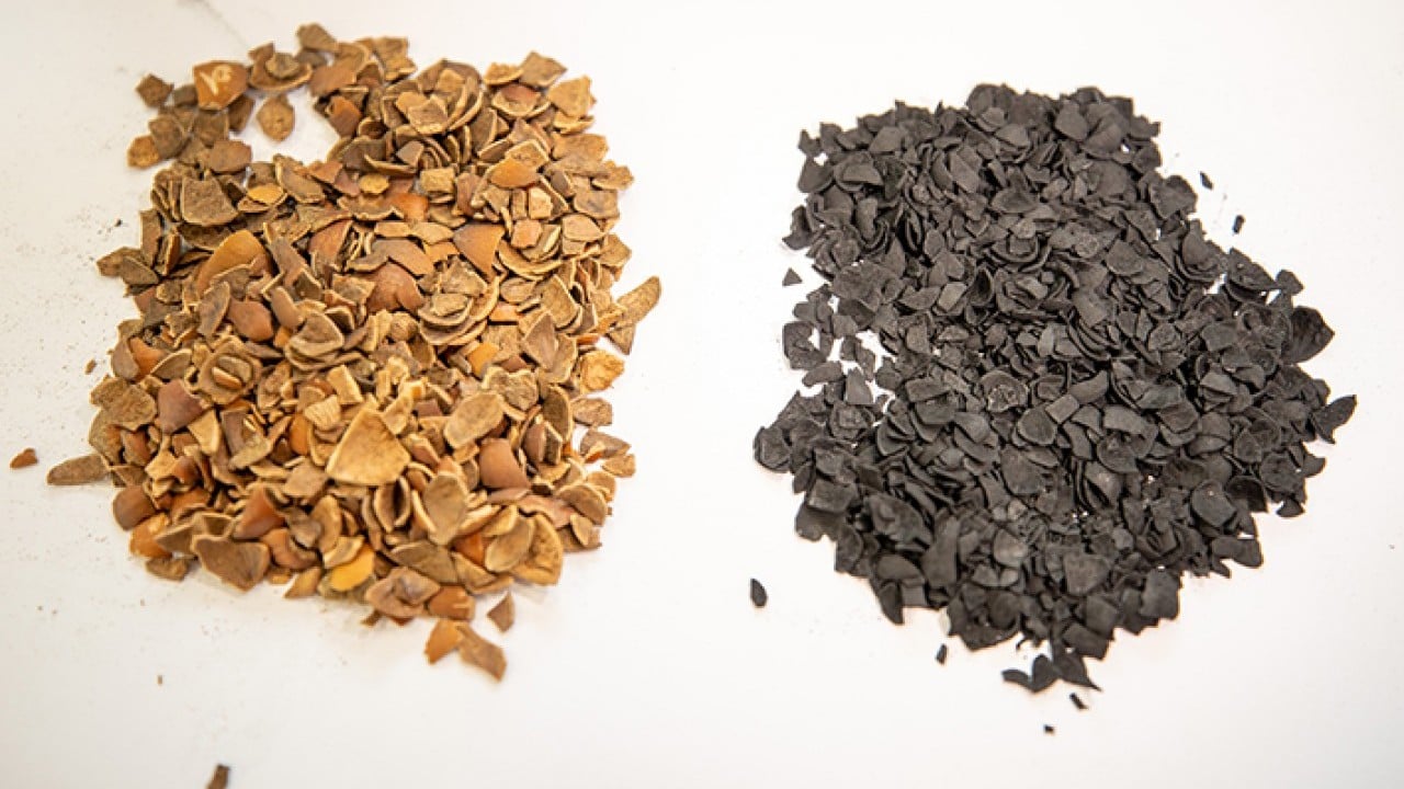 Foto - Fındık kabuğundan aktif karbon