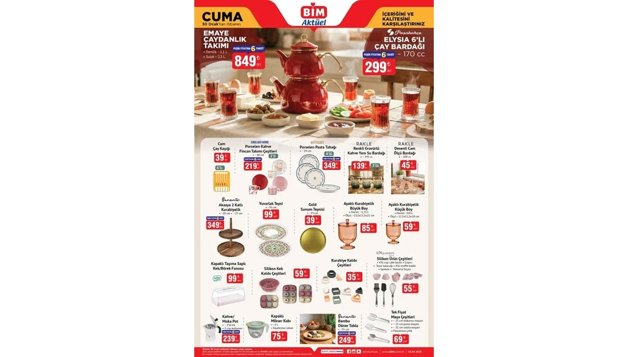 Foto - Fırsat üstüne fırsat! BİM’de 27-30 Ocak 2026 indirimleri dolu dolu geliyor