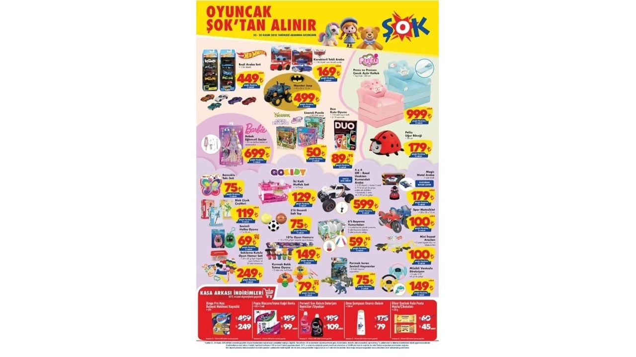 Foto - Fırsat üstüne fırsat! ŞOK’ta 22-25 Kasım 2025 indirimleri açıklandı