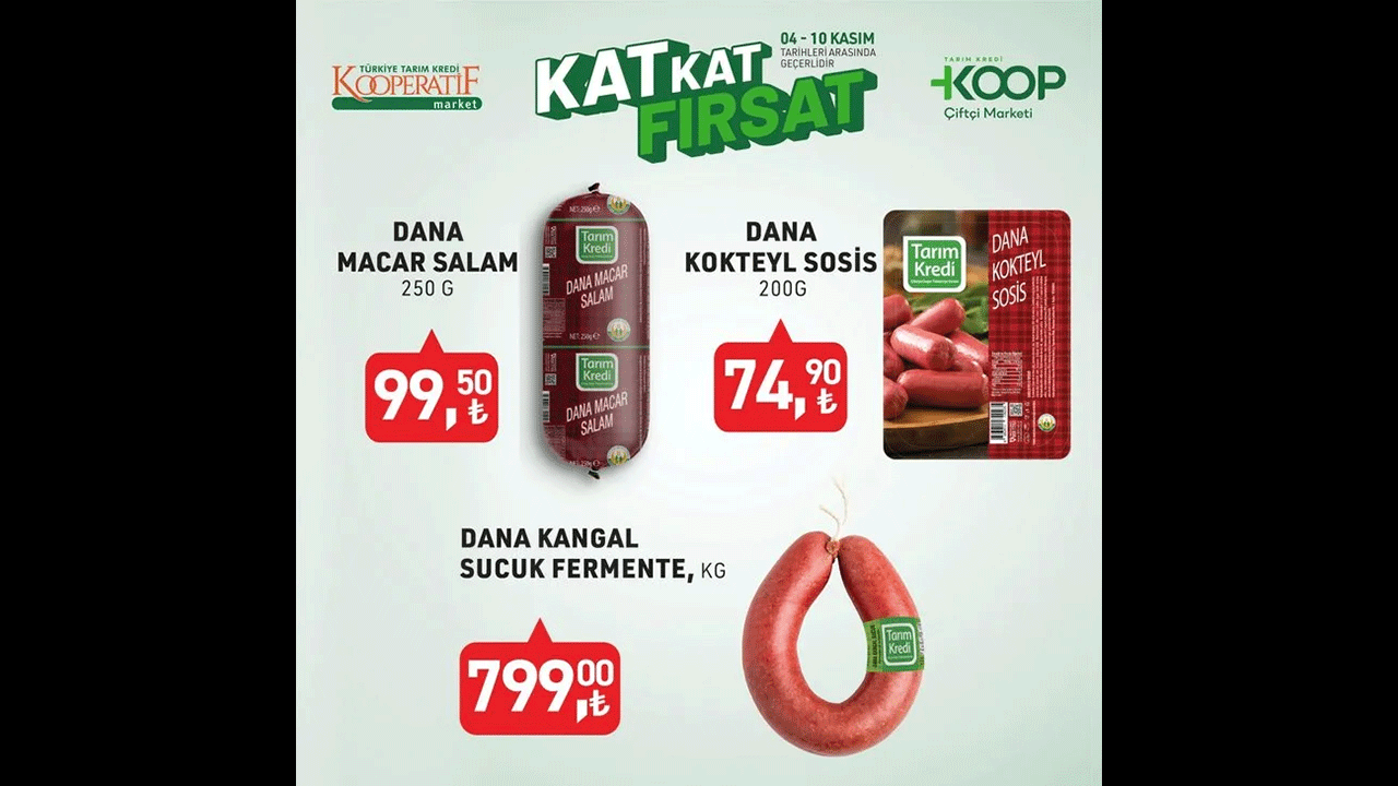 Foto - Fiyatlar bir anda değişti! Tarım Kredi'de indirim furyası başladı