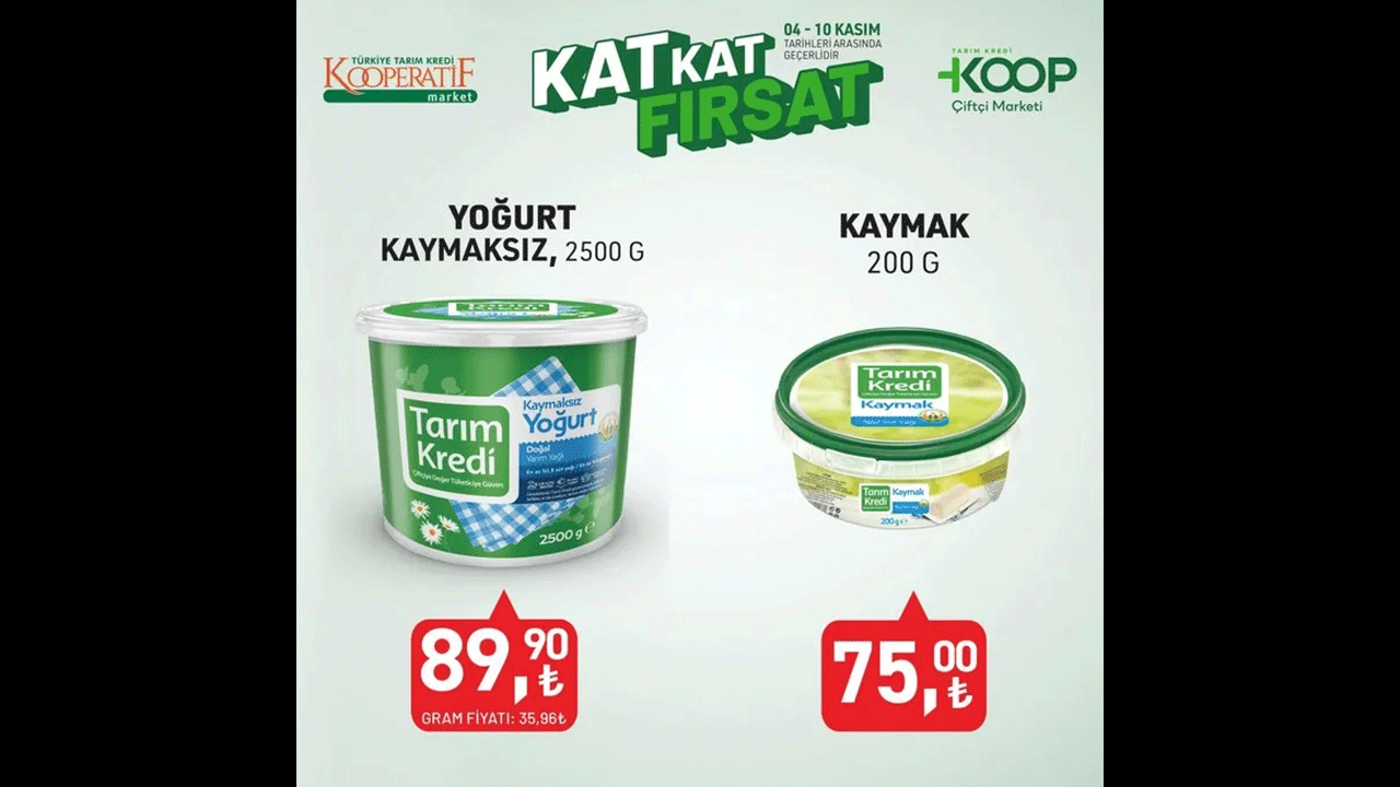 Foto - Fiyatlar bir anda değişti! Tarım Kredi'de indirim furyası başladı