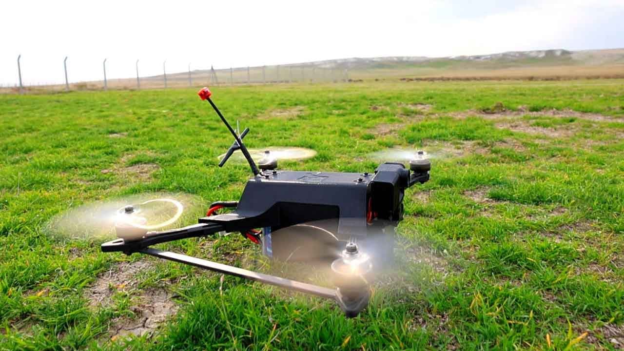 FPV dron SAGAN sahaya sürüldü