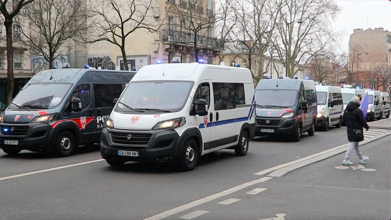 Foto - Fransa’da polisler isyanda: 