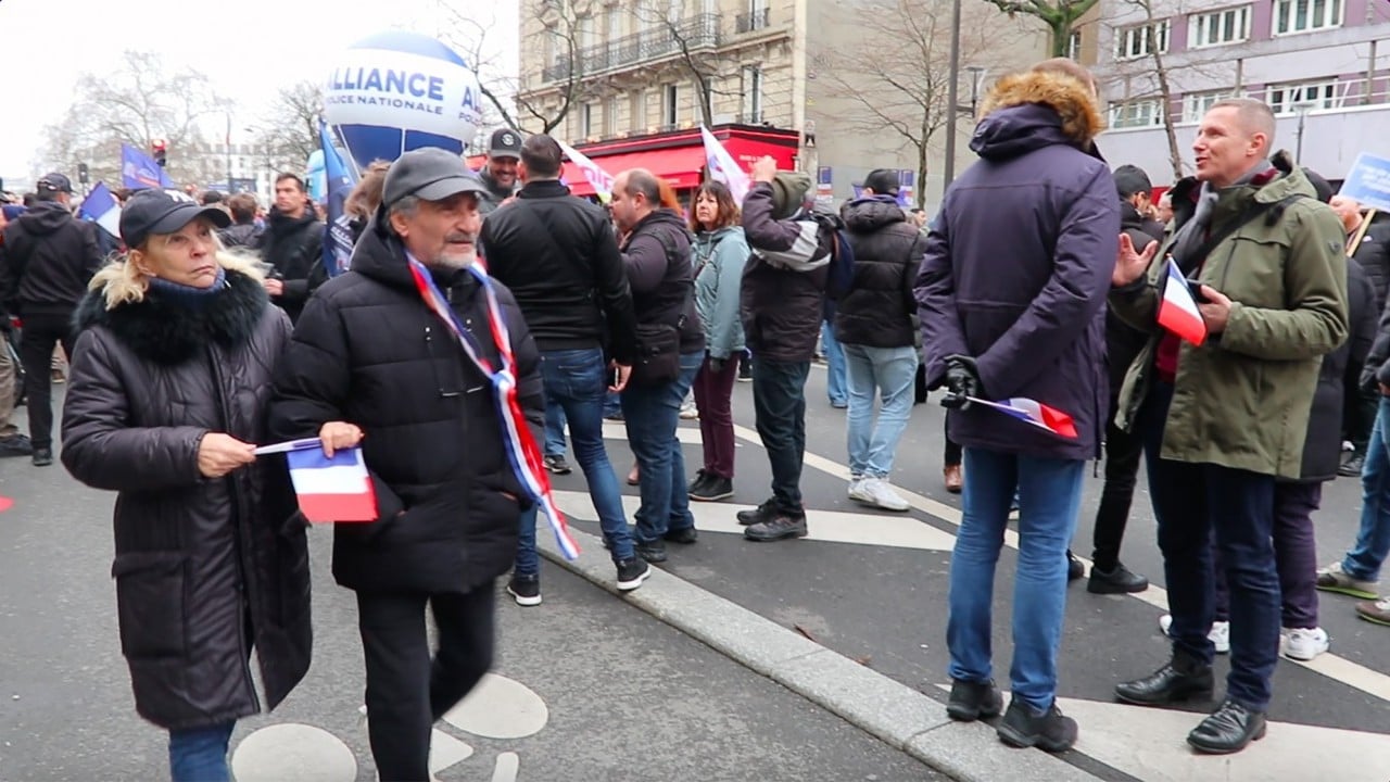 Foto - Fransa’da polisler isyanda: 