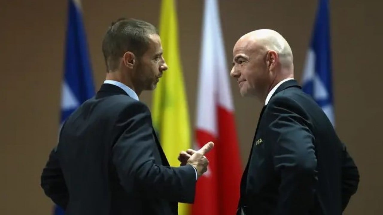 Foto - Futbolun patronları gergin! FIFA-UEFA sorunu büyüyor