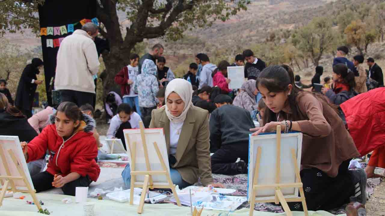 Foto - Gabar’da özlenen manzara! Silah seslerinden çocuk kahkahalarına