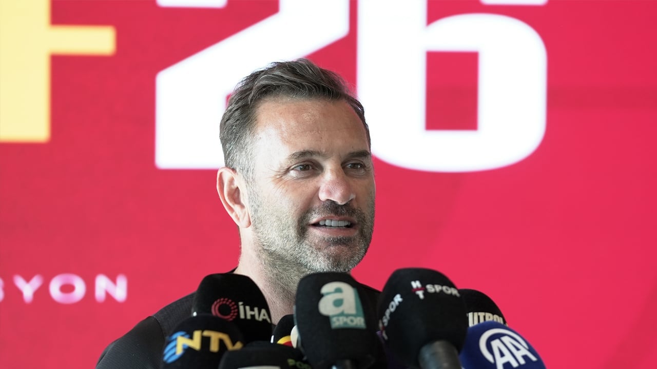 Foto - Galatasaray'da Okan Buruk'tan Göztepe maçı öncesi çarpıcı sözler!