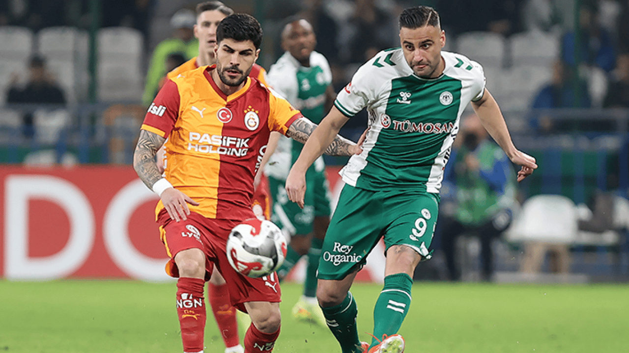 Foto - Galatasaray’ın serisi bozkırda son buldu! 10 maçtır bileği bükülmeyen Cimbom, Konyaspor kalesini geçemedi