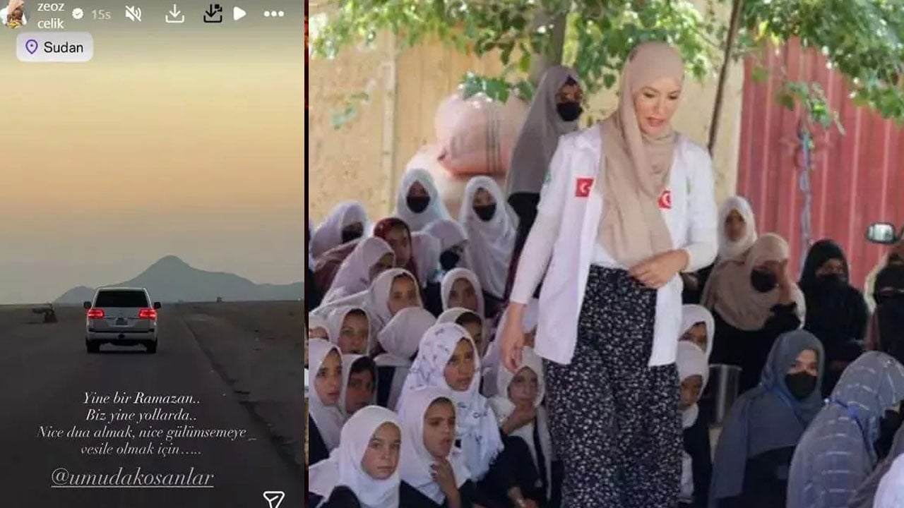 Foto - Gamze Özçelik ayrı kıtada gönülleri fethediyor: Kendi Sudan’da kalbi Gazze’de